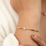 Opal Open Cuff Bracelet