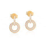 Eternal Open Circle Earrings