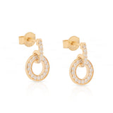 Eternal Open Circle Earrings