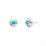 Polaris Turquoise Stud Earring