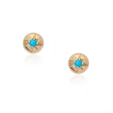 Polaris Turquoise Stud Earring