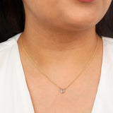 Trio Baguette Necklace