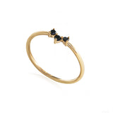 Black Diamond Stack Ring