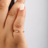 Diamond Cuff Ring|14k Gold