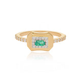 Emerald Innes Gold Ring