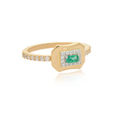 Emerald Innes Gold Ring