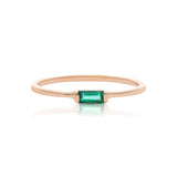 Emerald Promise Ring