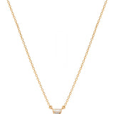 Trio Baguette Necklace