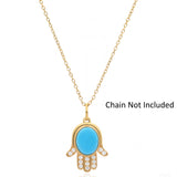 Hamsa Charm Pendant