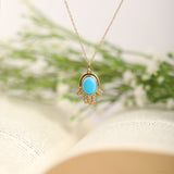 Hamsa Charm Pendant