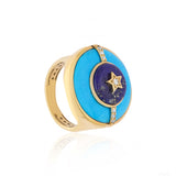 Starry Night Signet Ring