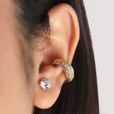 Axis Double-Toned Cuff Earring