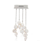 Pearl Fringe Band Ring