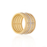 Lorelai Three Tier Band Ring