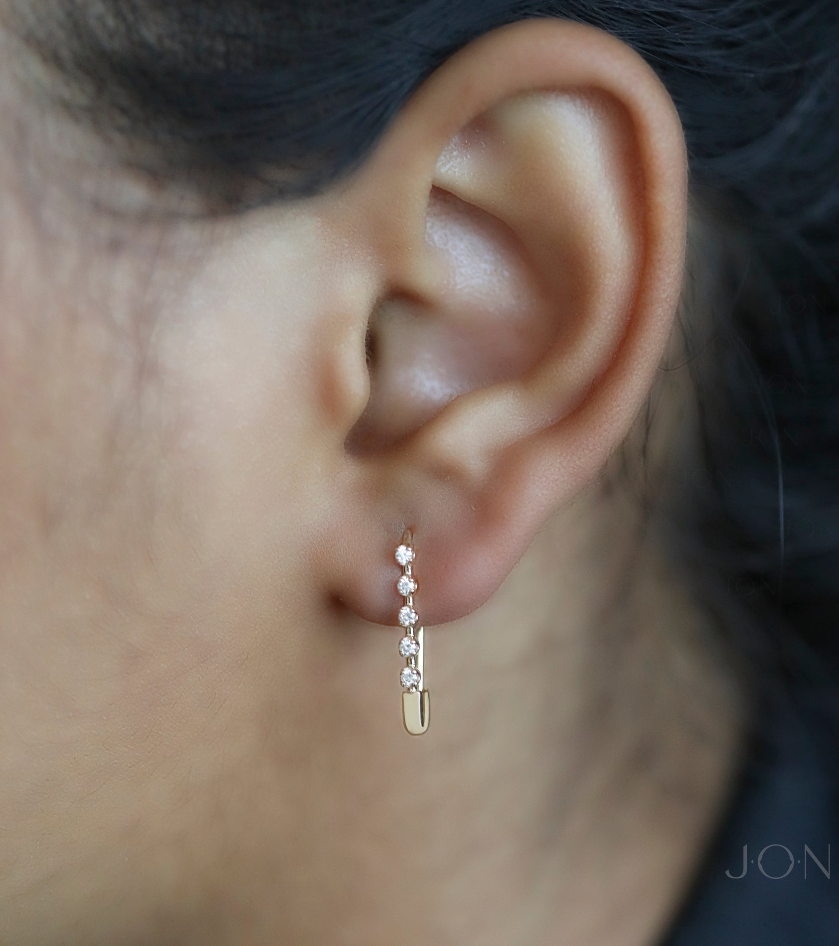 Safety Pin Earrings - The Jewelz 