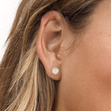 Pearl Daisy Studs