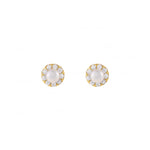 Pearl Daisy Studs