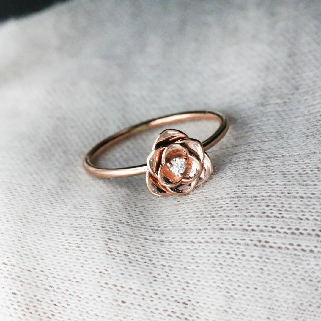 Rose Diamond Ring