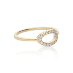 Eternal Open Oval Ring - The Jewelz 