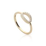 Eternal Open Oval Ring - The Jewelz 