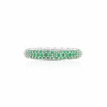 Emerald Eternity Band - The Jewelz 