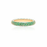 Emerald Eternity Band - The Jewelz 