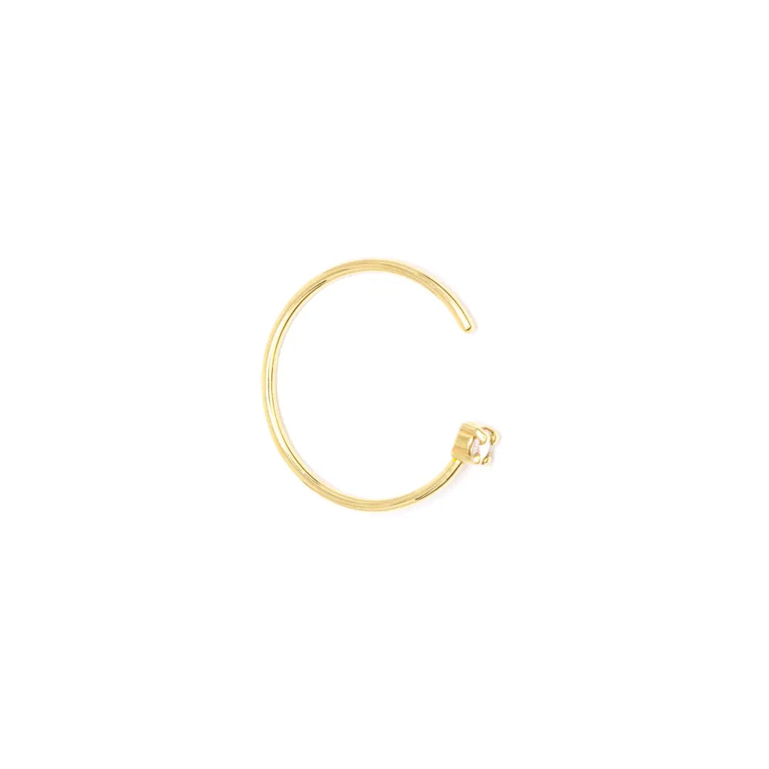 Diamond Cuff Ring|14k Gold