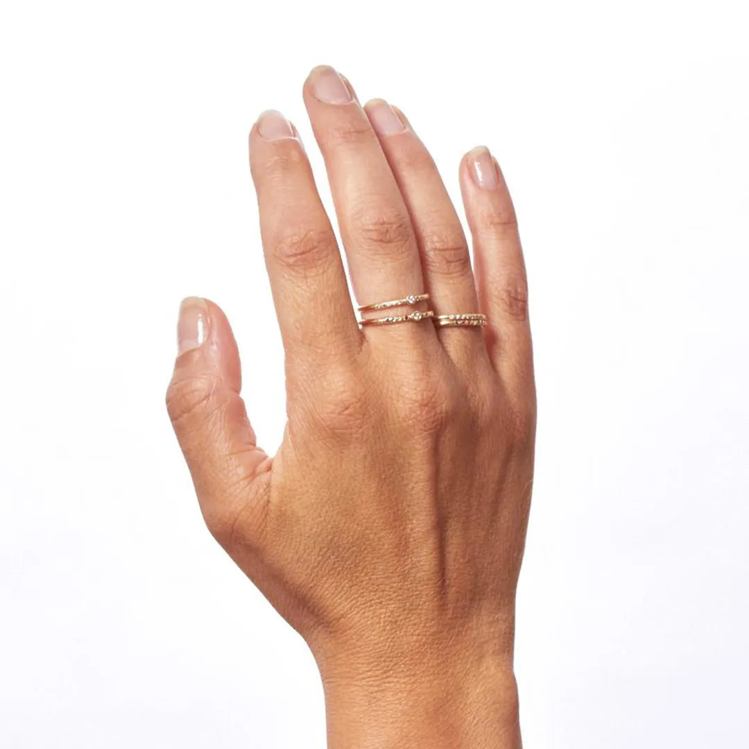 Multi Stone Ring|14k Gold, Diamond